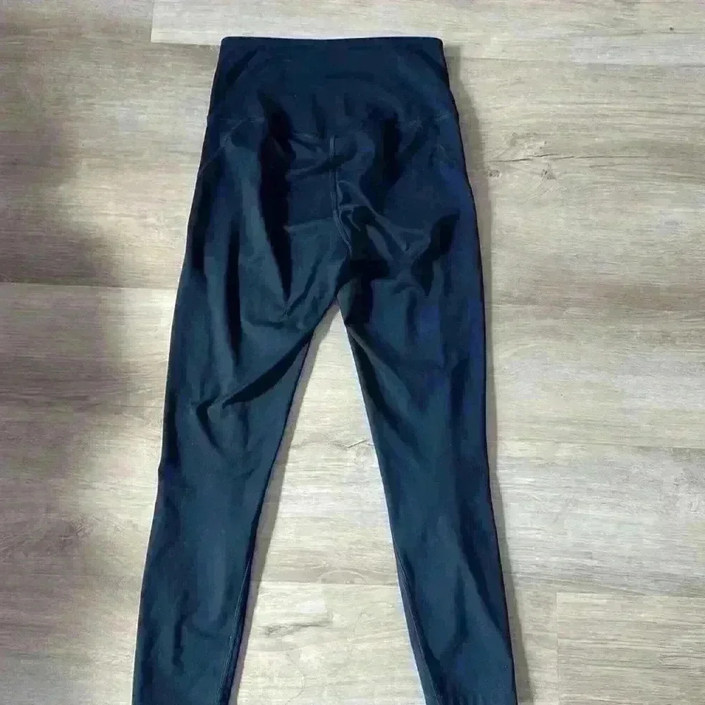 Girlfriend Collective Black Leggings Sz S - Picture 7 of 10